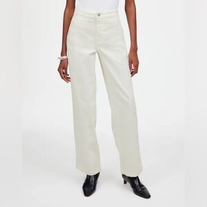 NWT Madewell The Emmett Wide-Leg Pant in Corduroy sz 30
